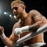 JAKE PAUL WITH THE KO ON ANDRE AUGUST IN THE FIRST ROUND