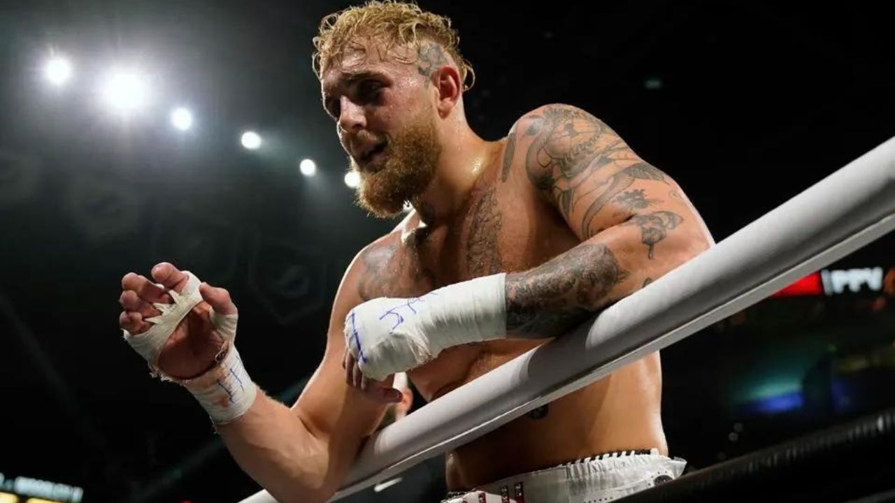 JAKE PAUL WITH THE KO ON ANDRE AUGUST IN THE FIRST ROUND